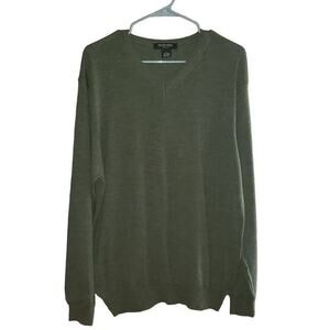 Men's Murano Wool V-Neck Long Sleeve Sweater